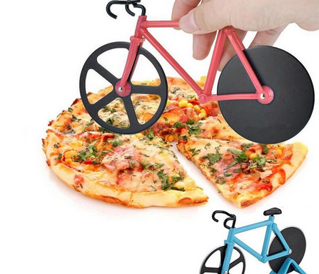 Нож для пиццы в виде велосипеда